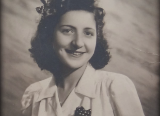 Marie Pinhas a 13 ans en 1944